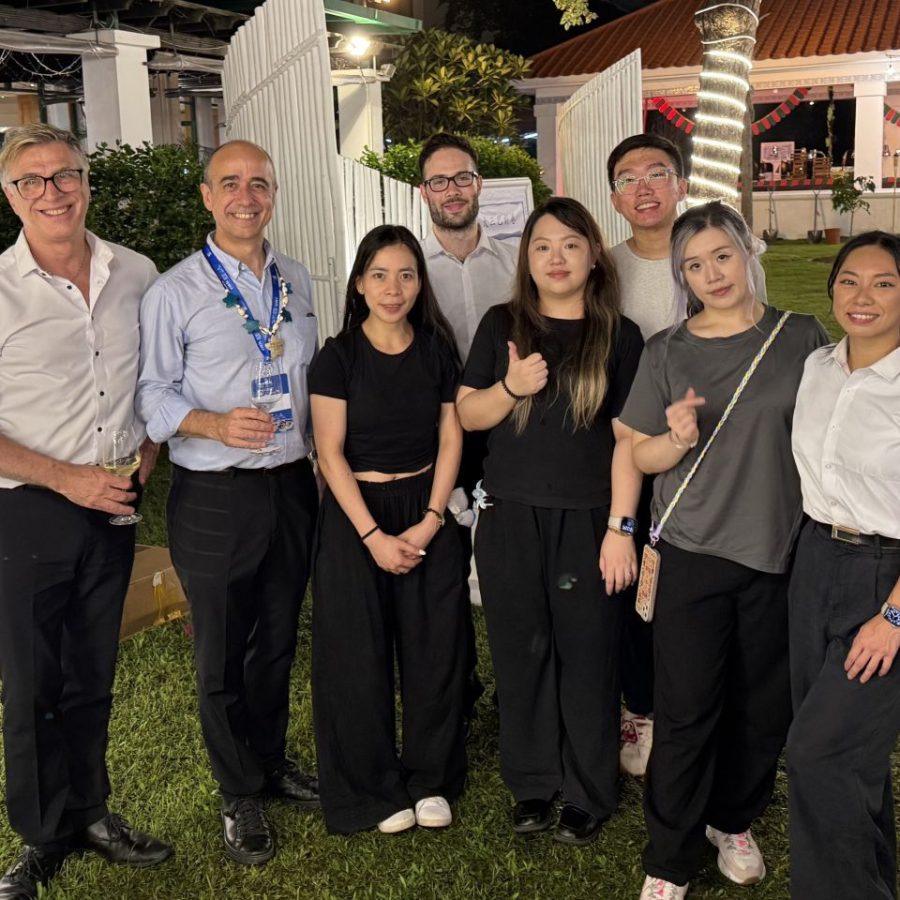 Andrea Pimpini with the team of SmallWorld Experience and DOC DMC Macau & Hong Kong. Andrea is a paid intern thanks to the University of Macau, from June 2026 to December 2026